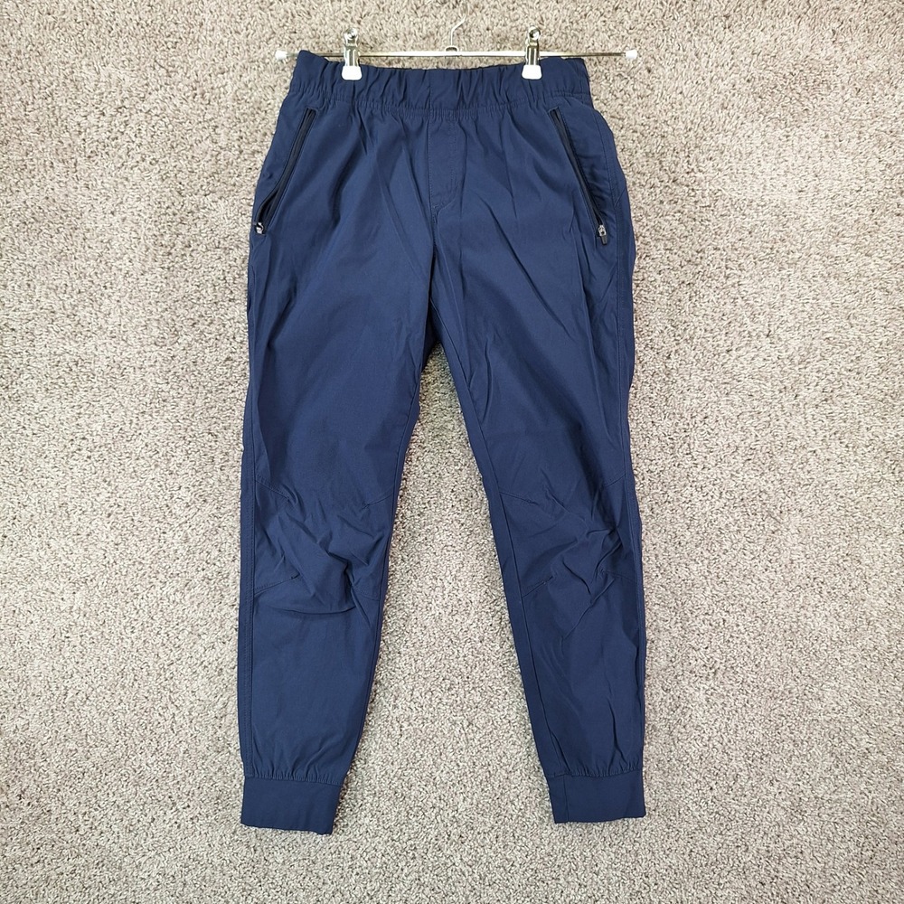 Eddie Bauer Jogger Pants Womens 2 (Fits W27xL26) Navy Blue Active Trail Hiking